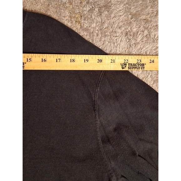 Carhartt Mens Original Fit Graphic Long Sleeve Logo T-Shirt Large K231 Black - Picture 5 of 11